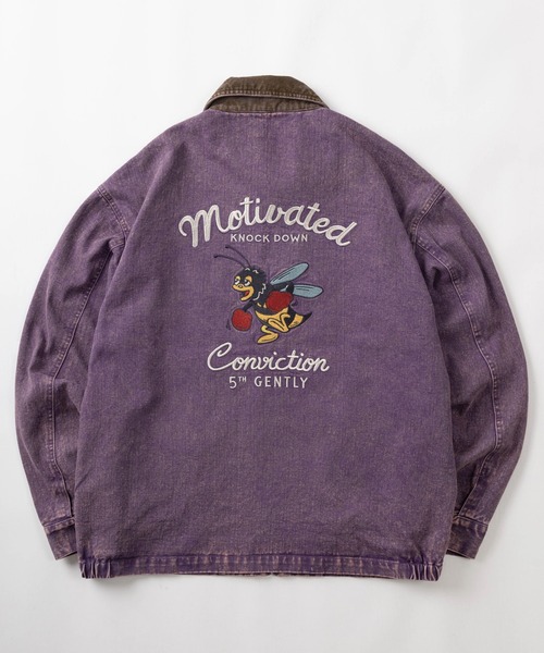 「POWER TO THE PEOPLE」 ブルゾン M ライトブラウン メンズ_画像4