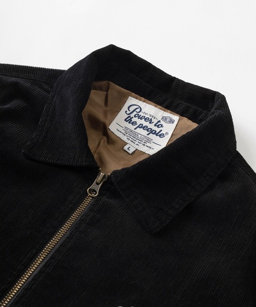 「POWER TO THE PEOPLE」 ブルゾン M ライトブラウン メンズ_画像8