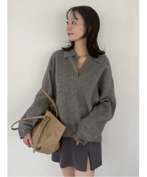 FRAY I.D（フレイ・アイディー） ニット セーター ラクーンダブル