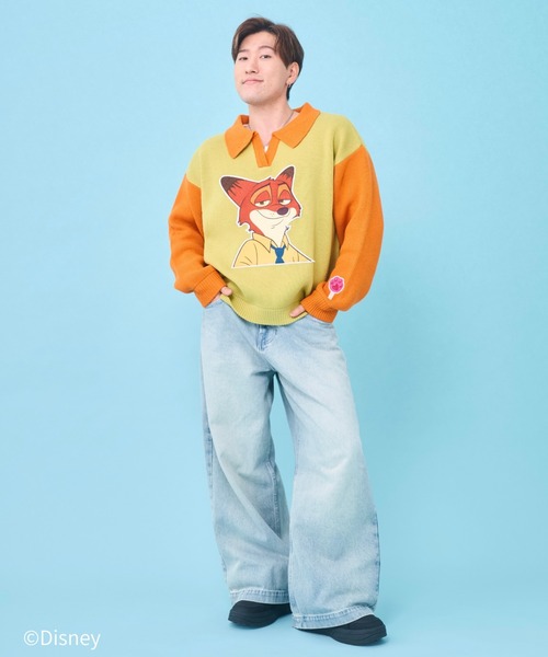 【美品】ディズニーストア ズートピア ニット Disney（ディズニー） ニット セーター ズートピア / スキッパーニット