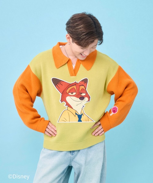 ズートピア ニック セーター Disney（ディズニー） ニット セーター ズートピア / スキッパーニット