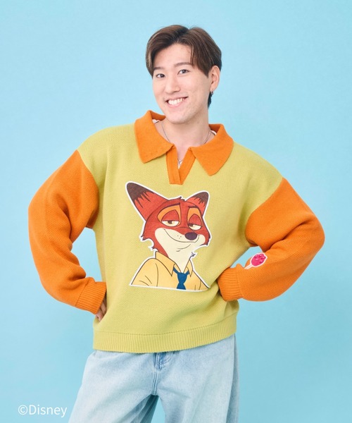 ズートピア　セーター Disney（ディズニー） ニット セーター ズートピア / スキッパーニット