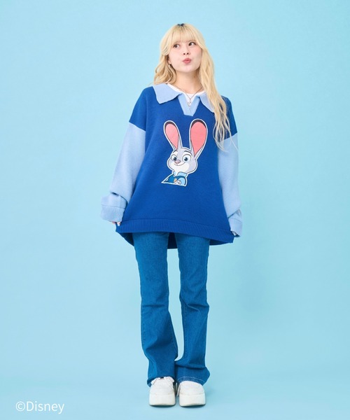Disney（ディズニー） ニット セーター ズートピア / スキッパーニット