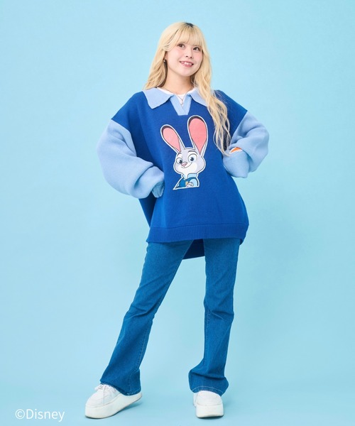 【美品】ディズニーストア ズートピア ニット Disney（ディズニー） ニット セーター ズートピア / スキッパーニット