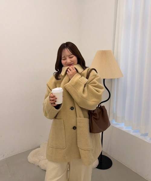OLUN ショルダーバッグ バッグ nuance gather shoulder bag/ニュアンス