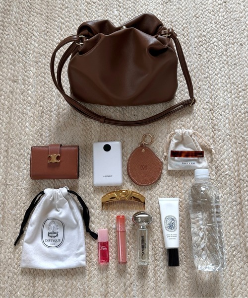 OLUN ショルダーバッグ バッグ nuance gather shoulder bag/ニュアンス OLUN ショルダーバッグ バッグ nuance gather shoulder bag/ニュアンス
