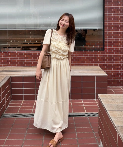 OLUN ショルダーバッグ バッグ nuance gather shoulder bag/ニュアンス 