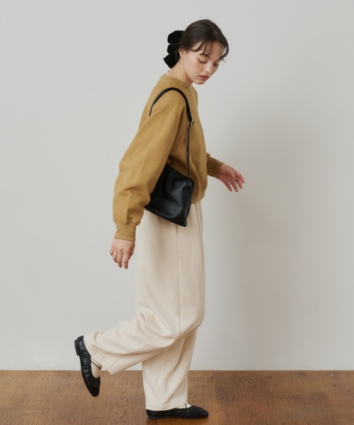 OLUN ショルダーバッグ バッグ nuance gather shoulder bag/ニュアンス