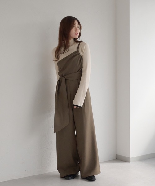 raffime（ラフィミー） オールインワン リボン付きワンショルダー