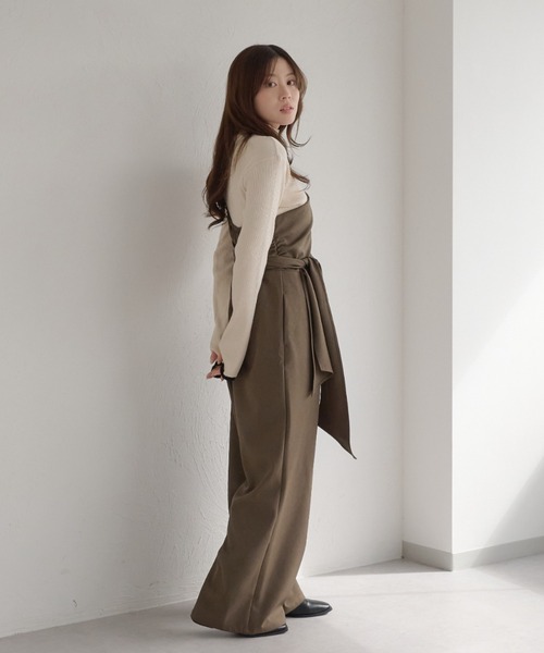 raffime（ラフィミー） オールインワン リボン付きワンショルダー