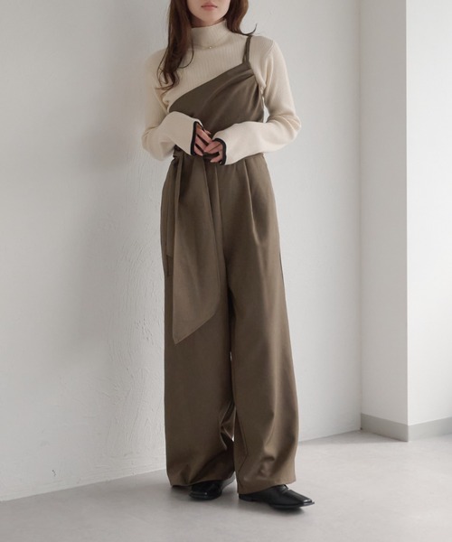 raffime（ラフィミー） オールインワン リボン付きワンショルダー