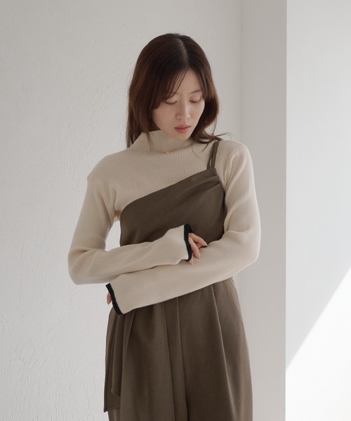 raffime（ラフィミー） オールインワン リボン付きワンショルダー