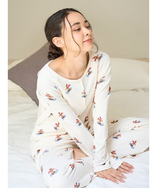 gelato pique（ジェラートピケ） パジャマ ルームウェア 「HOLIDAY