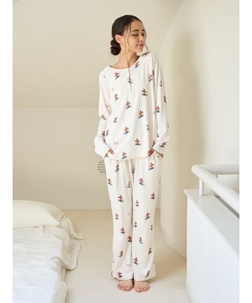 gelato pique（ジェラートピケ） パジャマ ルームウェア 「HOLIDAY