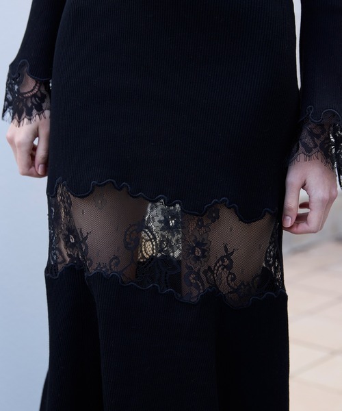 EIMY ISTOIRE（エイミーイストワール） ワンピース レーストリムHeart