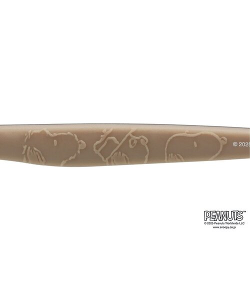 伊達メガネ メガネ 眼鏡 Zoff｜PEANUTS ボストン型 メガネ｜スヌーピー オラフ アンディ ピーナッツ SNOOPY ラバーテンプル ズレ落_14