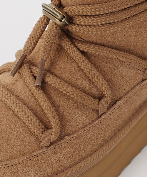 AP STUDIO ブーツ 「COLORS OF CALIFORNIA」lace up boots レディース