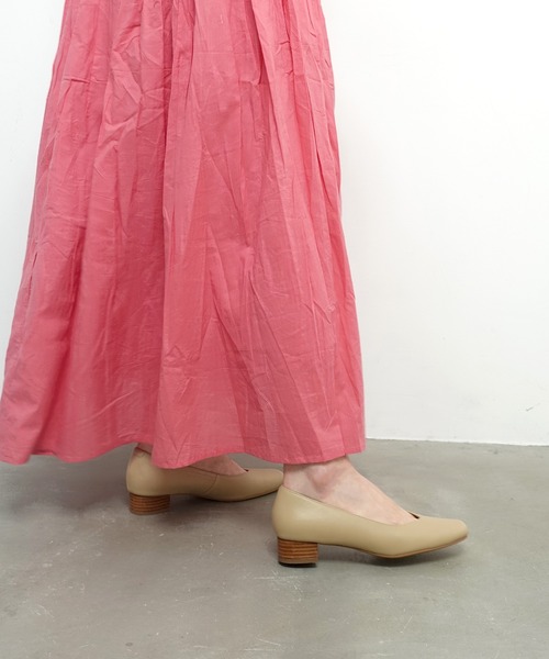 「neue diffusion」 フラットパンプス 23.5cm アイボリー レディース_画像4