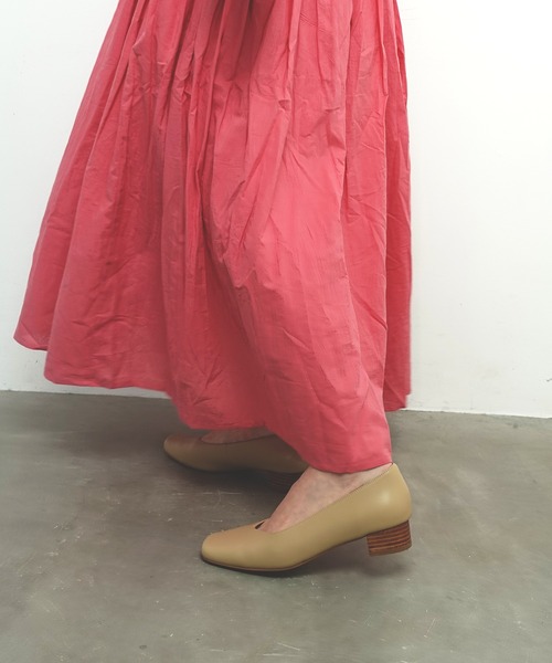 「neue diffusion」 フラットパンプス 23.5cm アイボリー レディース_画像6