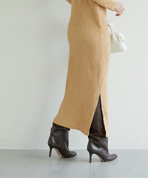 「GALLARDAGALANTE」 長袖ワンピース FREE ブラウン レディース_画像10