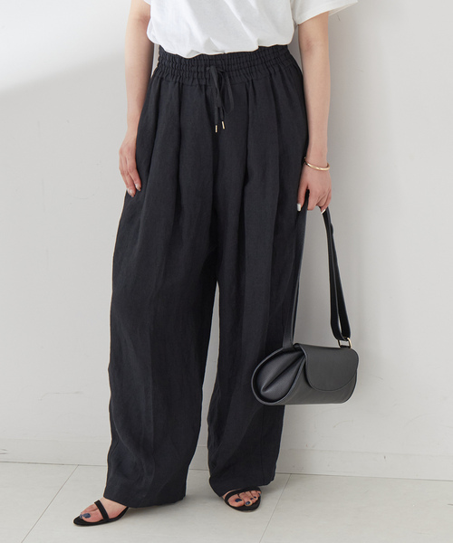 「journal standard L'essage」 イージーパンツ 36 ブラック レディース_画像8