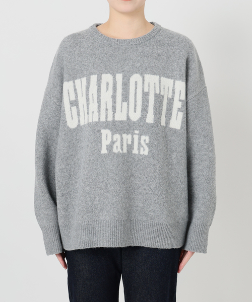 SLOBE IENA（スローブイエナ） ニット セーター CHARLOTTE ロゴニット