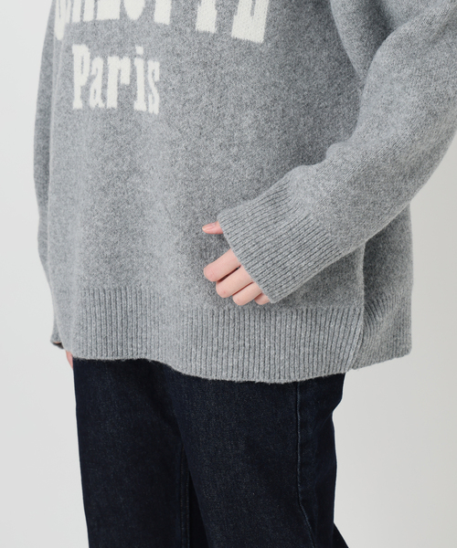 SLOBE IENA（スローブイエナ） ニット セーター CHARLOTTE ロゴニット