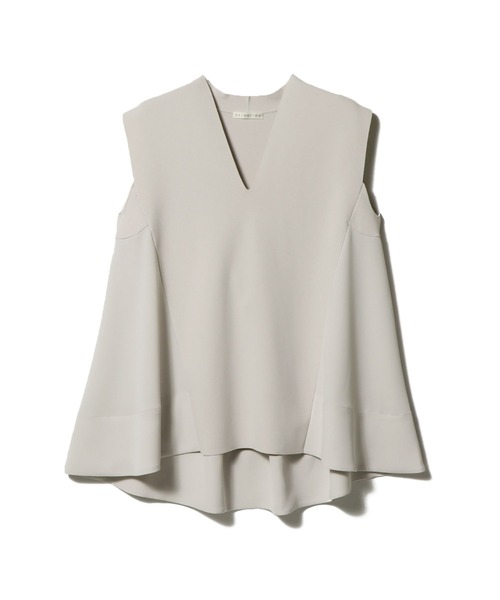 ESTNATION（エストネーション） ノースリーブニット FREE ライトグレー