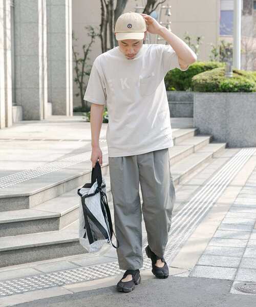 「EKAL」 半袖Tシャツ MEDIUM ブルー メンズ_画像2