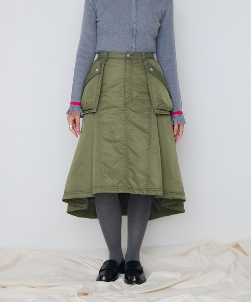 Muel Chic（ミュエルシック） スカート Lome quilt skirt ロメキルト