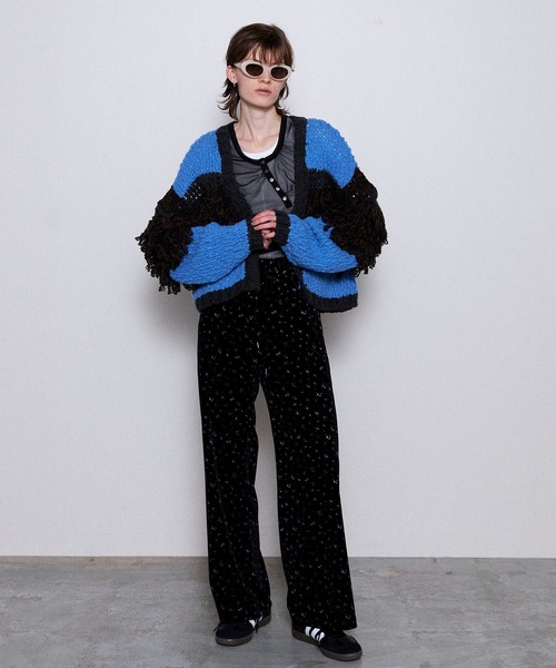 新品　MAISON SPECIAL ニット　カーディガン　ウール　ブラック　L MAISON SPECIAL（メゾンスペシャル）の「《ユニセックスアイテム