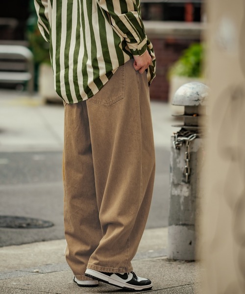 「improves」 デニムパンツ MEDIUM ブラウン メンズ_画像9