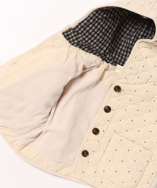 「aimoha」 「KIDS」ジャケット 130 オフホワイト キッズ_画像3