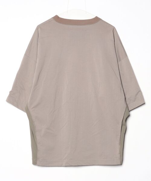 「N.HOOLYWOOD TEST PRODUCT EXCHANGE SERVICE」 半袖Tシャツ 38 ベージュ メンズ_画像2