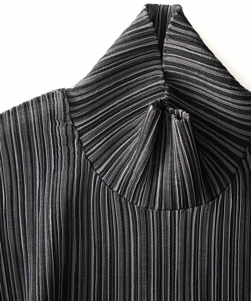 「SHAREEF」 長袖Tシャツ 1 グリーン メンズ_画像7