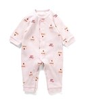 ベビー服 ロンパース ワッフルカバーオールの詳細画像1