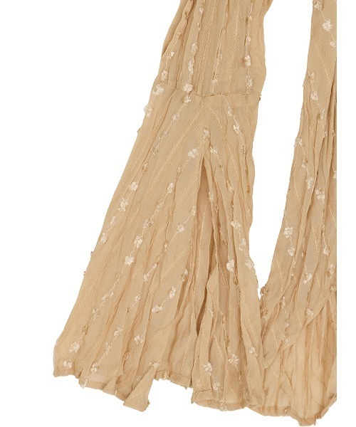 Ameri（アメリ） ブラウス シャツ 入学式 卒業式 TULLE FRINGE WASHER