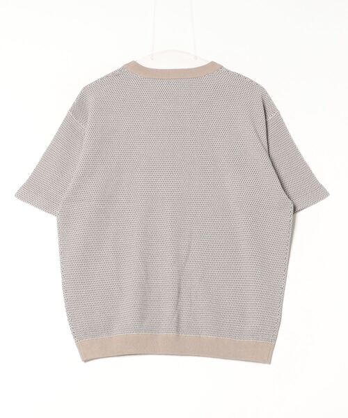 「BEAUTY&YOUTH UNITED ARROWS」 半袖ニット S グレー メンズ_画像4