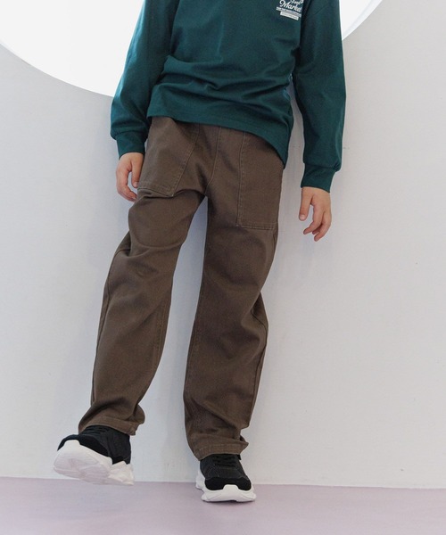 GLOBAL WORK（グローバルワーク） パンツ スゴラクストレッチベイカー