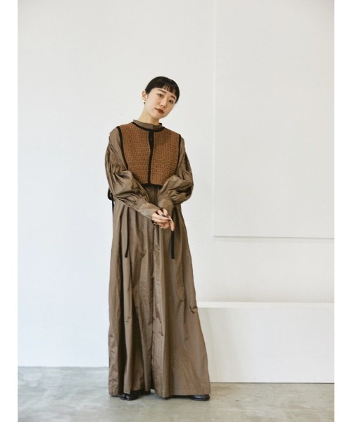 TODAYFUL 「TODAYFUL」 長袖ワンピース 36inch ブラウン レディース