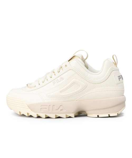 「FILA」 ローカットスニーカー 25.5cm オフホワイト レディース_画像4