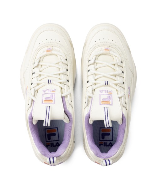 「FILA」 ローカットスニーカー 25.5cm オフホワイト レディース_画像8