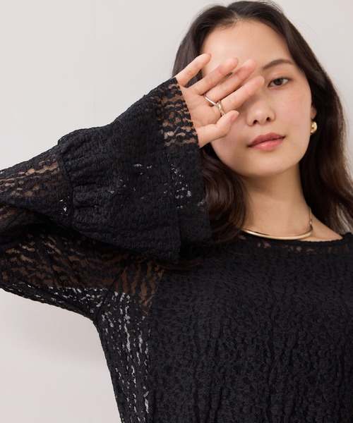 チェスティ☆フレアスリーブレーストップス VIS（ビス） tシャツ フレアスリーブレーストップス レディース