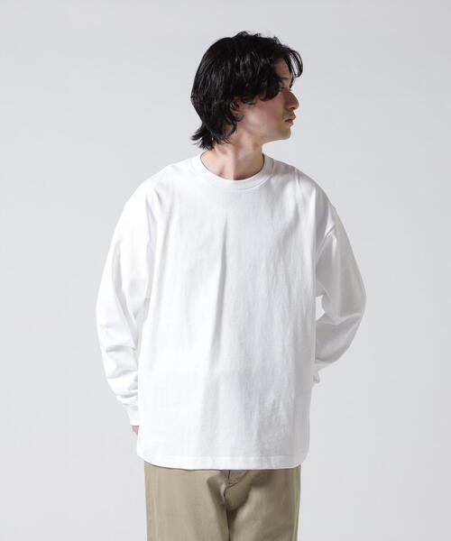 ATON（エイトン） tシャツ (エイトン)12/- AIR SPINNING | LOOSE FIT