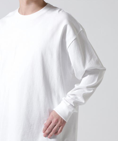 ATON（エイトン） tシャツ (エイトン)12/- AIR SPINNING | LOOSE FIT