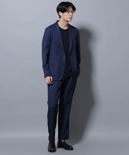 NANO universe（ナノ・ユニバース） セットアップ L ネイビー メンズ