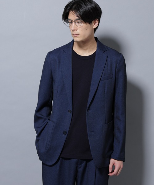 NANO universe（ナノ・ユニバース） セットアップ L ネイビー メンズ