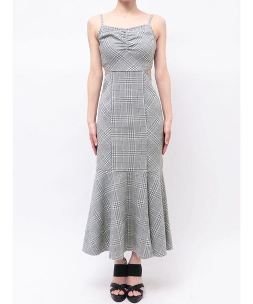EATME（イートミー） ワンピース 半袖 2WAYセットチェックキャミ