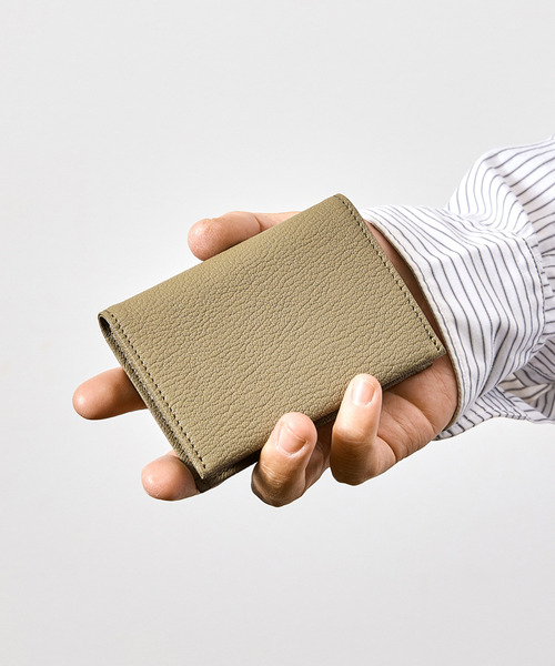 SLOW カードケース スロウ / goat-card case- JULLIEN社マドラスゴート