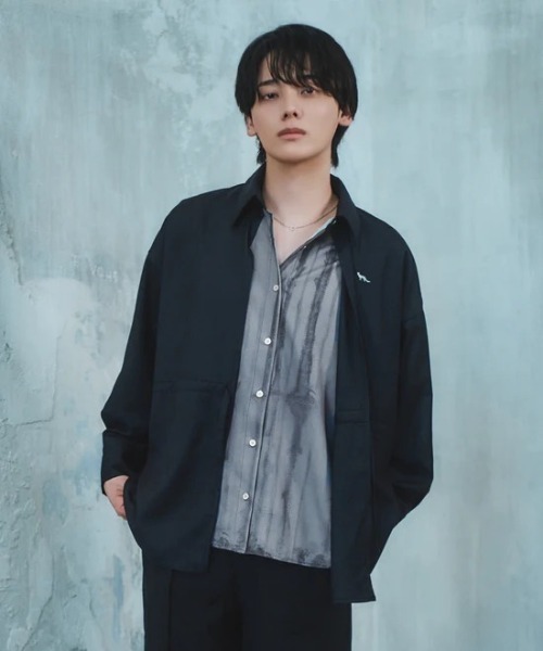 Etrarium tシャツ 静寂と青 Layered Shirts レディース : ZOZOTOWN 